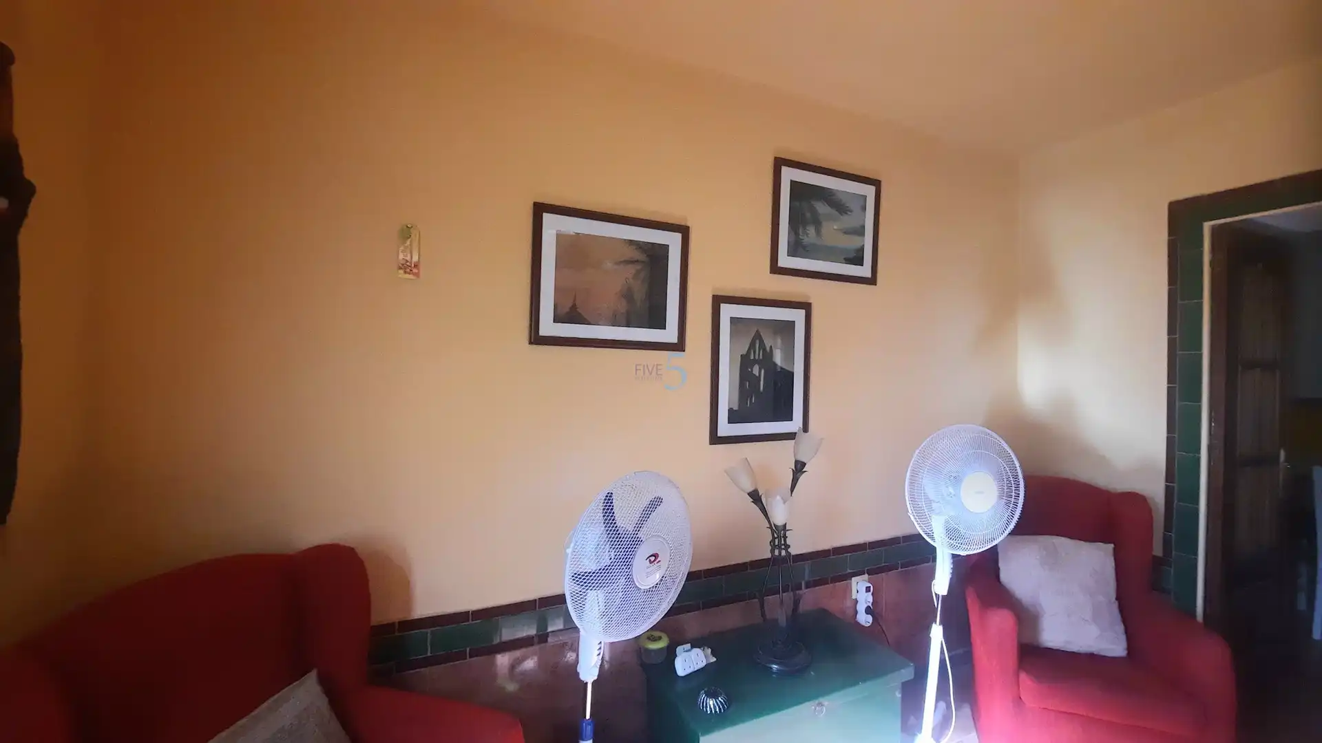 Sala d'estar de Casa adosada en venda en Torre-Pacheco amb Terrassa, Traster i Moblat