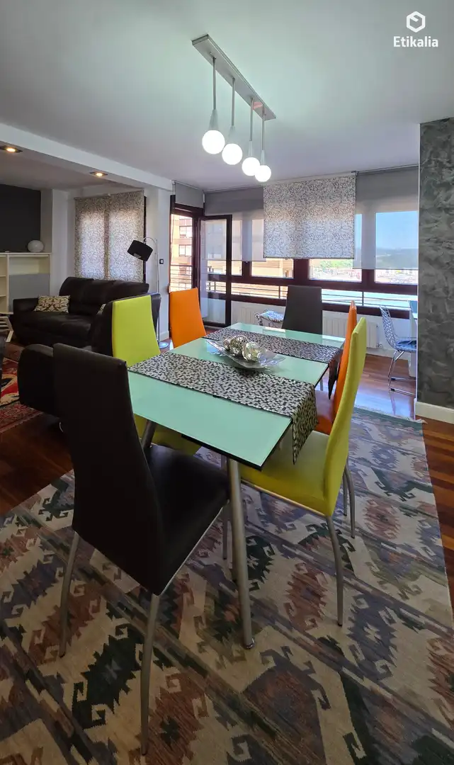 Comedor de Piso de alquiler en Portugalete con Calefacción y Terraza