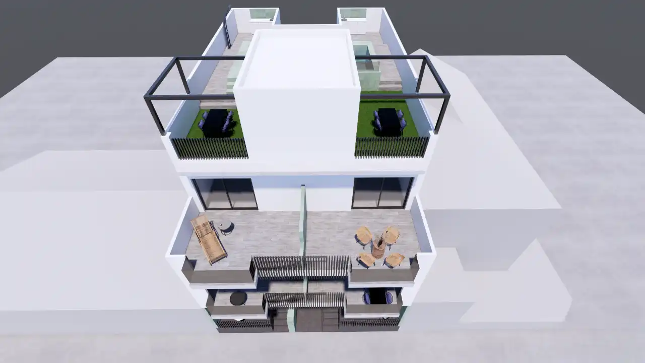 Terraza de Apartamento en venta en Pilar de la Horadada con Aire acondicionado y Piscina comunitaria
