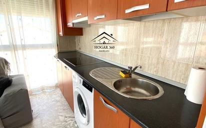 Kitchen of Flat for sale in Cáceres Capital  with Air Conditioner, Terrace and Furnished