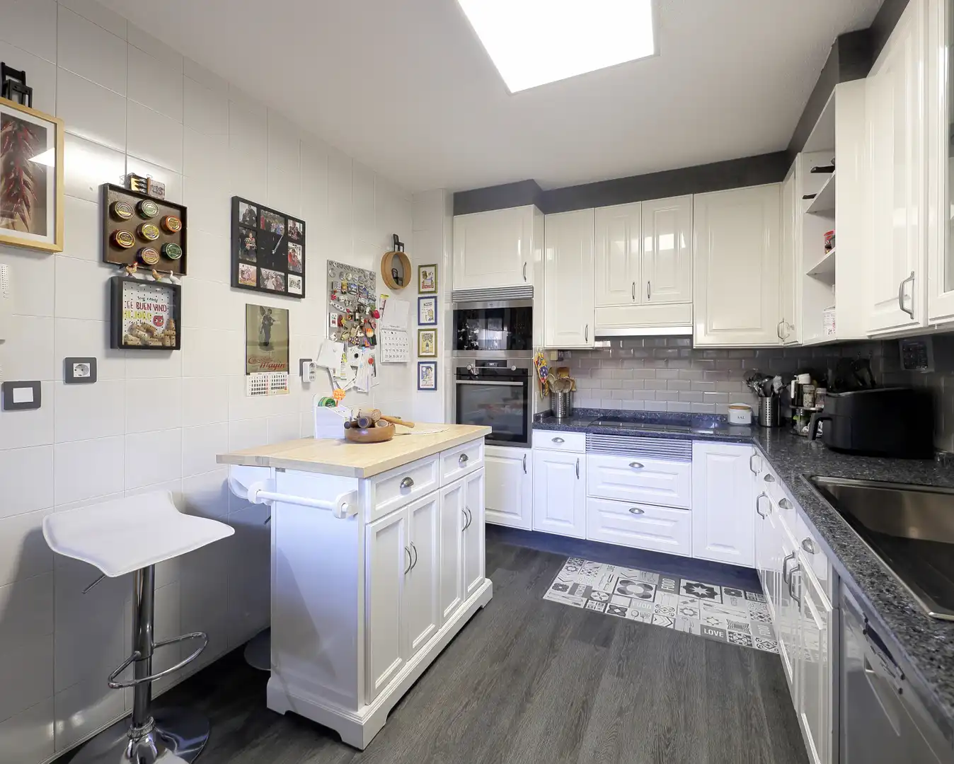 Cocina de Casa o chalet en venta en Siero con Calefacción, Jardín privado y Parquet