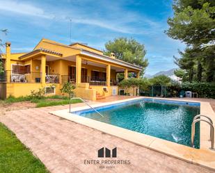 Exterior view of House or chalet for sale in Náquera  with Air Conditioner, Terrace and Swimming Pool