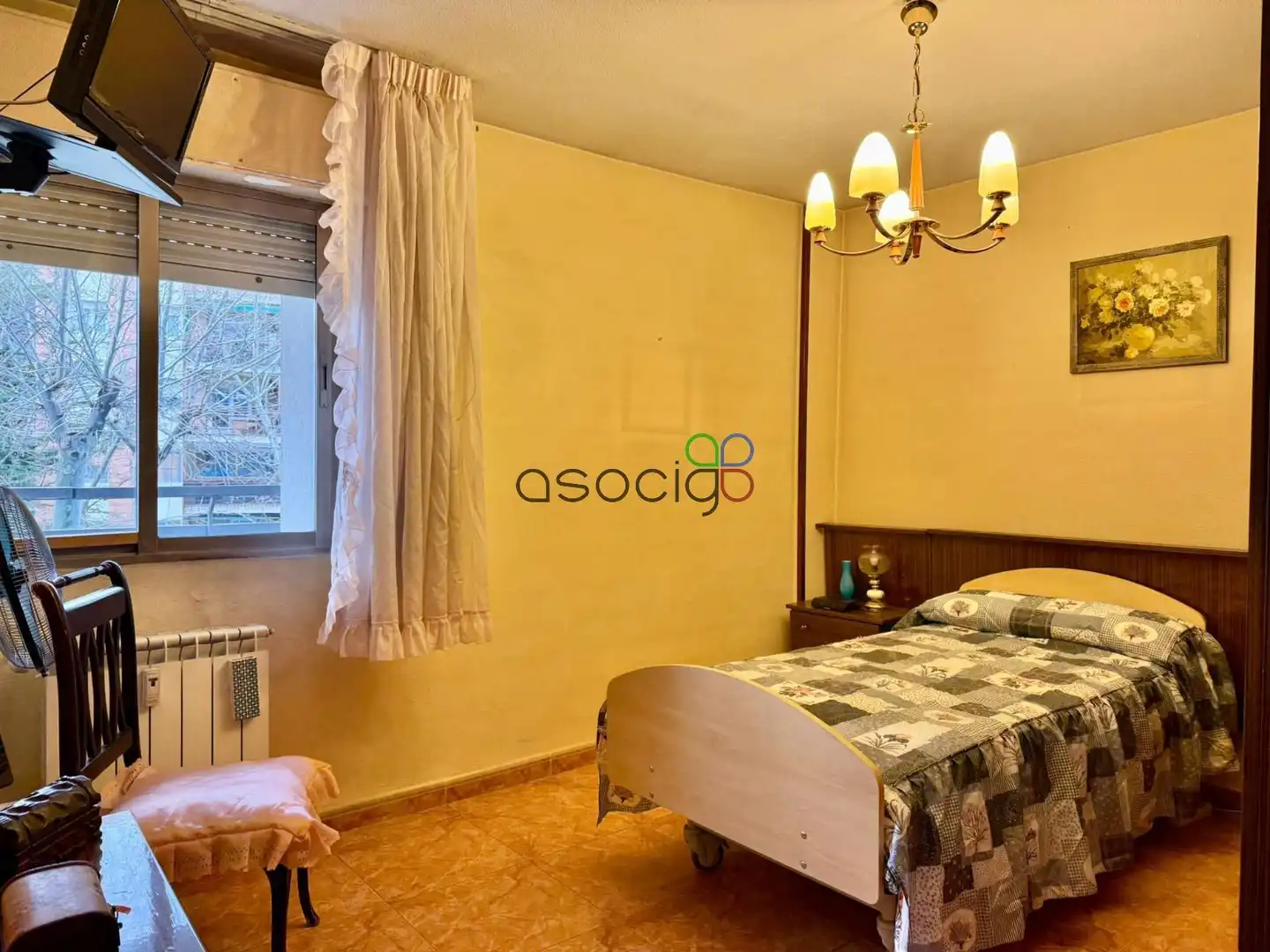 Bedroom of Flat for sale in Guadalajara  with Heating and Terrace