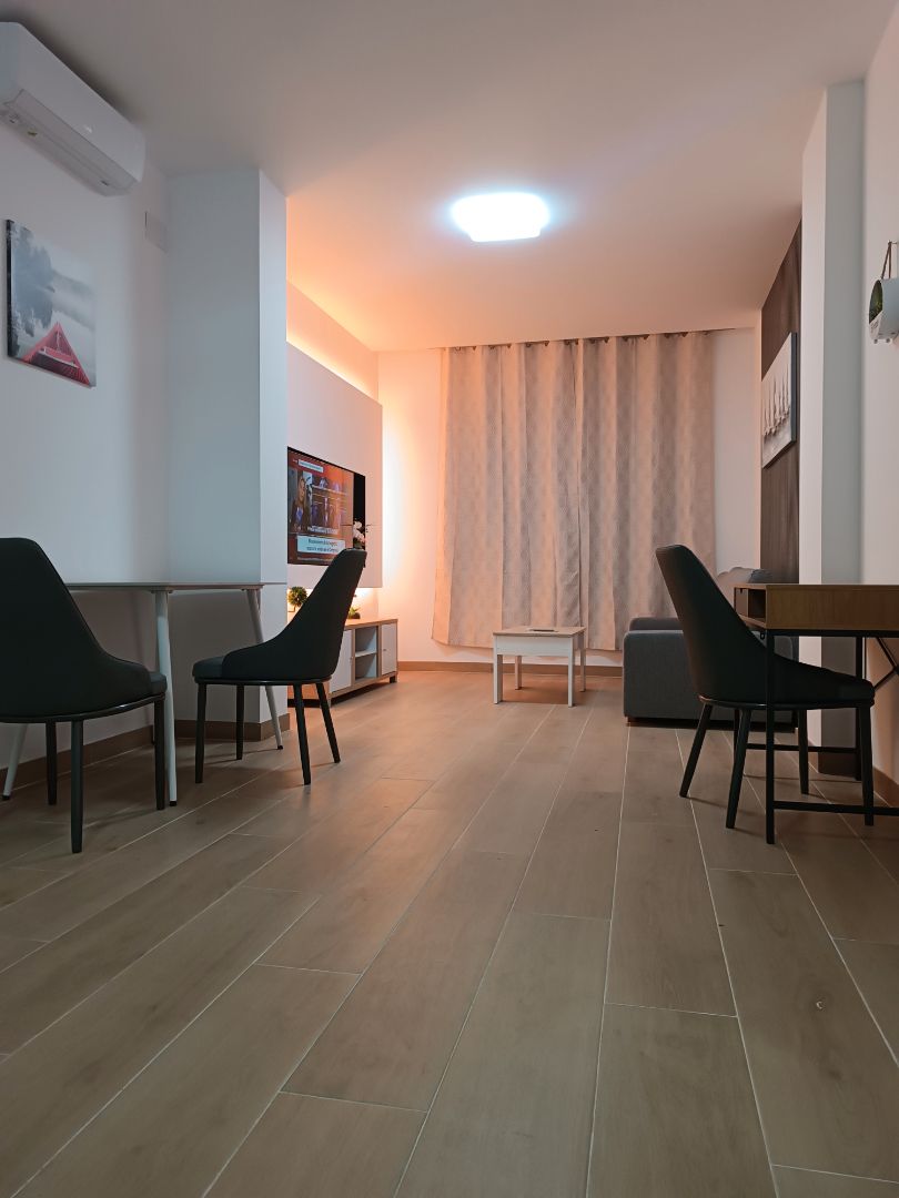 Living room of Apartment to rent in Coslada  with Air Conditioner, Heating and Furnished