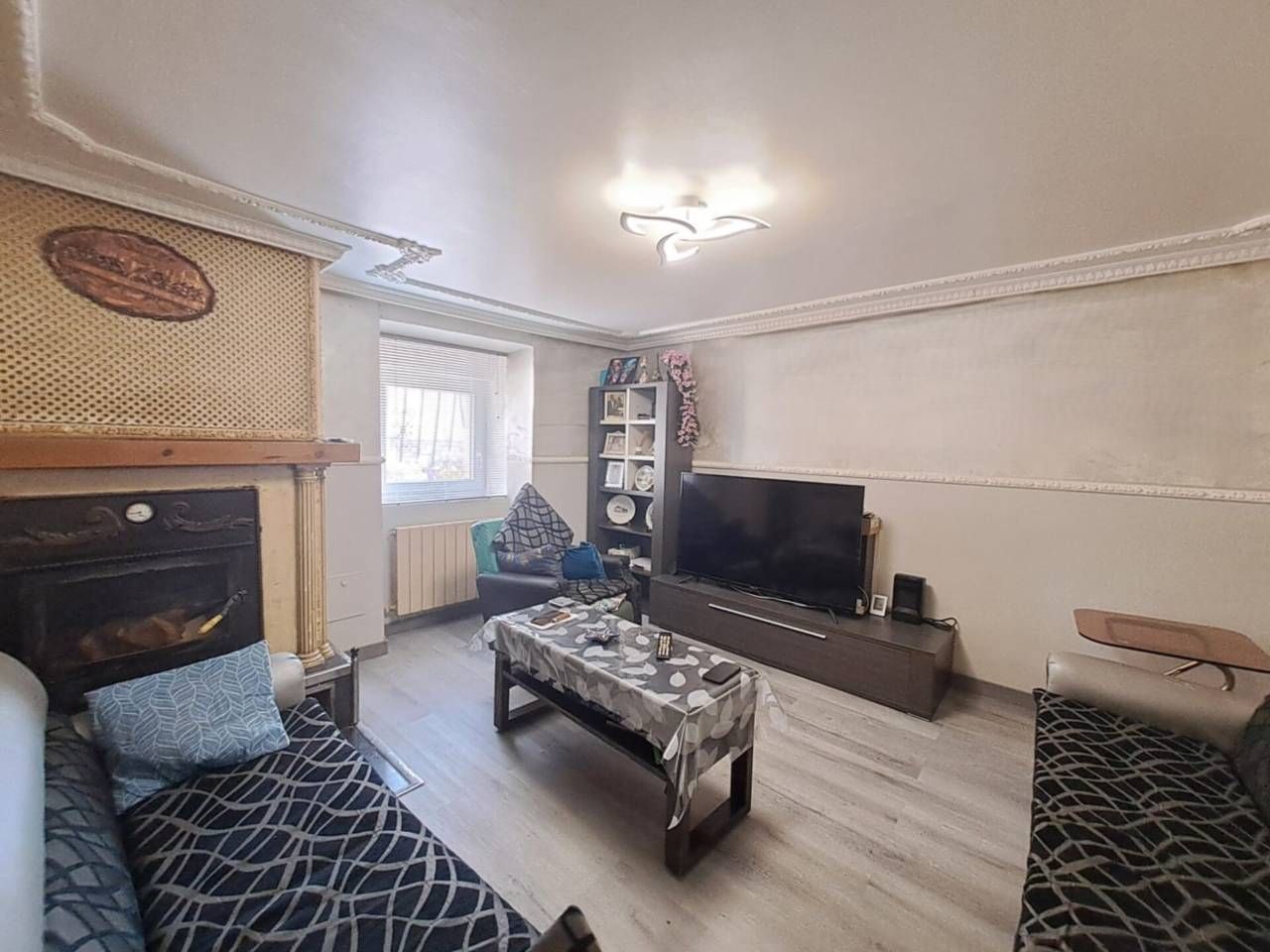 Living room of Single-family semi-detached for sale in Buniel  with Heating, Private garden and Parquet flooring