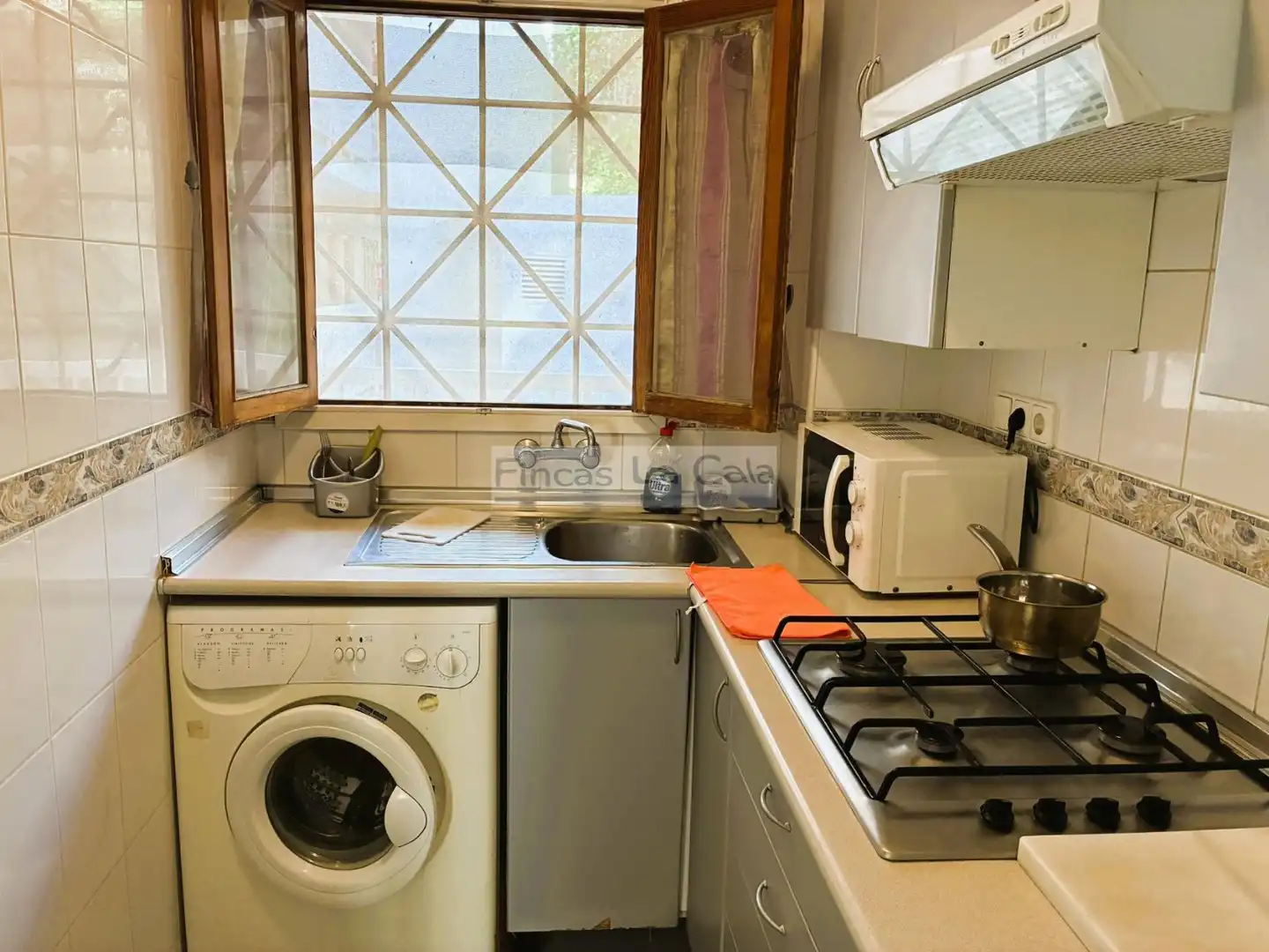 Küche von Wohnung zum Verkauf in Finestrat mit Klimaanlage, Heizung und Terrasse