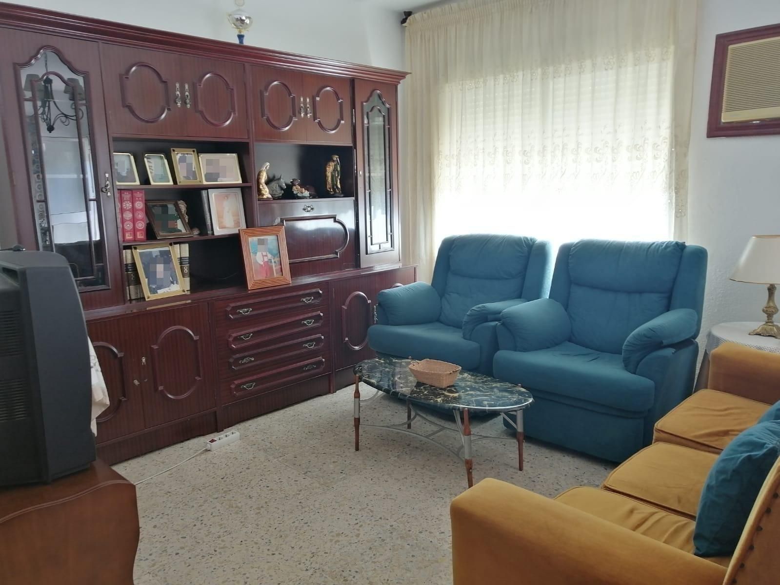 Living room of Flat for sale in El Carpio  with Heating, Terrace and Balcony