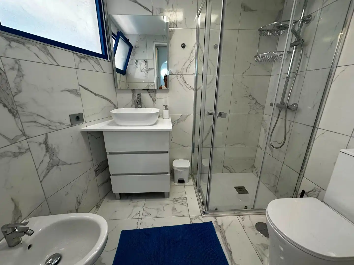 Baño de Apartamento de alquiler en Mogán con Amueblado, Balcón y Piscina comunitaria