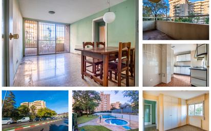 Exterior view of Flat for sale in Tomares  with Terrace and Swimming Pool