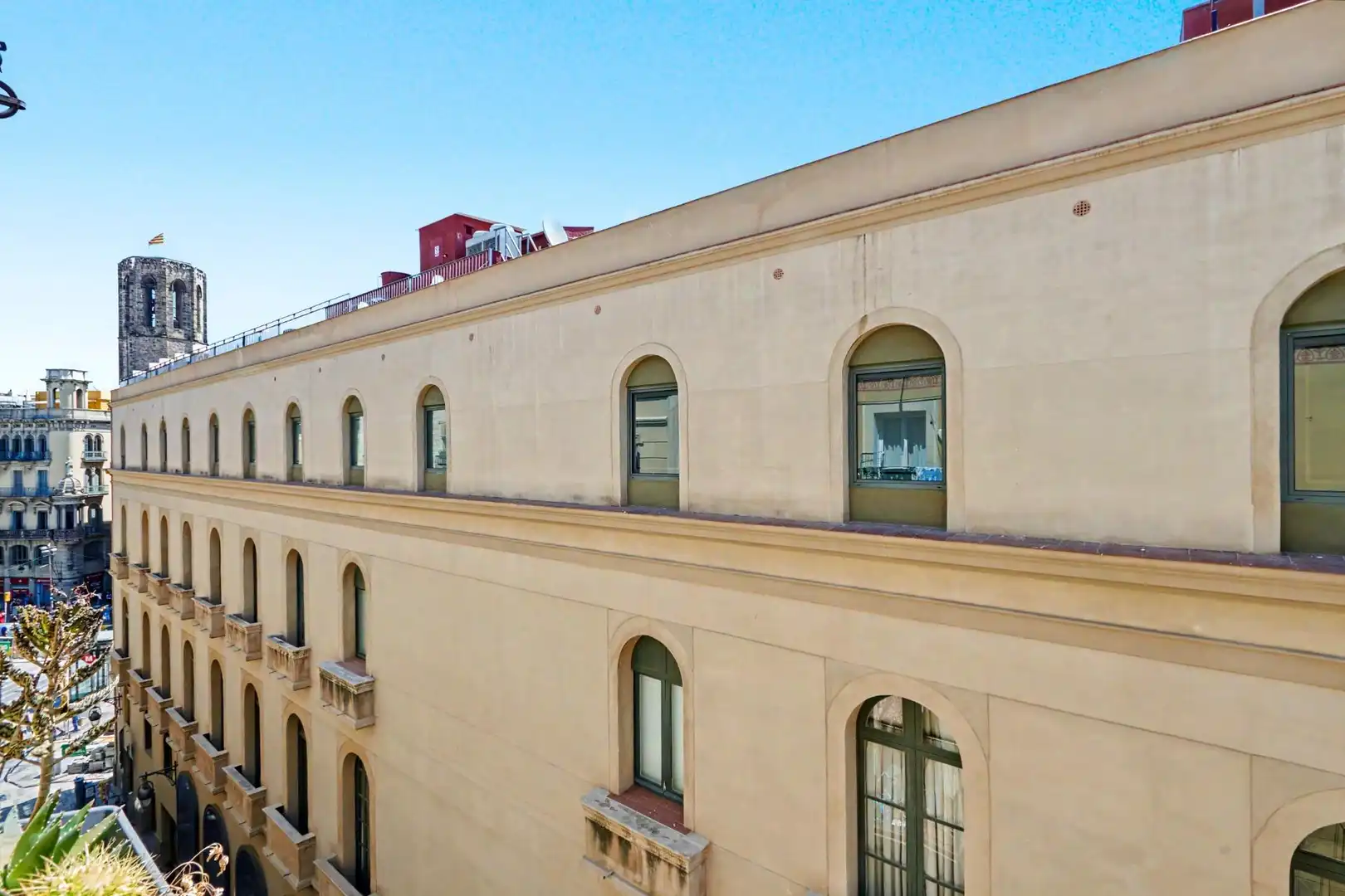 Exterior view of Flat for sale in Barcelona  with Air Conditioner, Heating and Parquet flooring