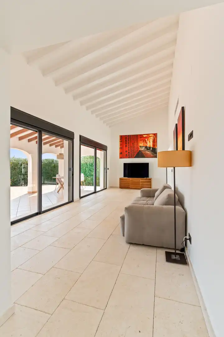 Sala d'estar de Casa o xalet en venda en Cap Martí - El Tossalet - Pinomar