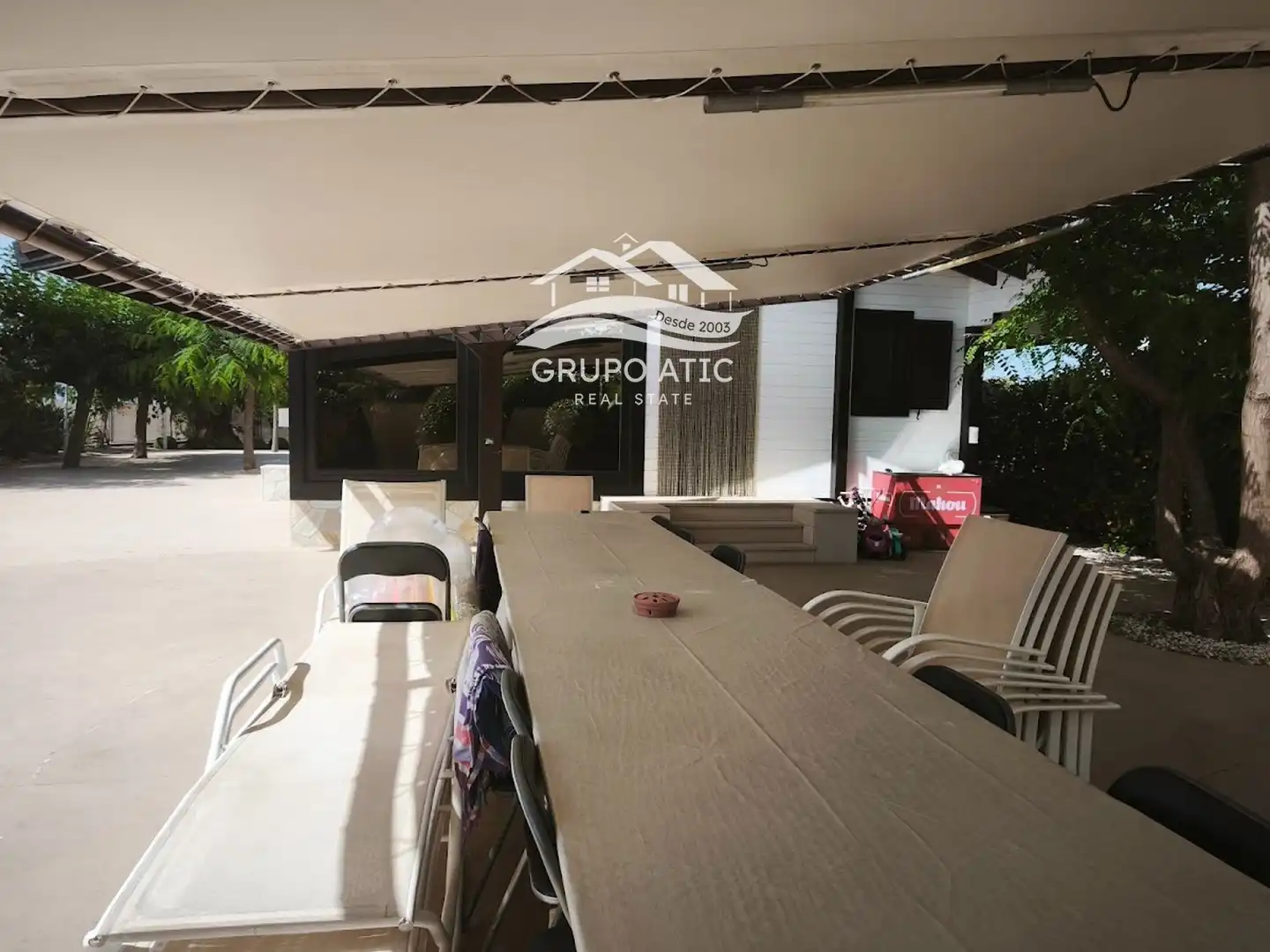 Terraza de Casa o chalet en venta en Burriana / Borriana con Aire acondicionado, Calefacción y Jardín privado