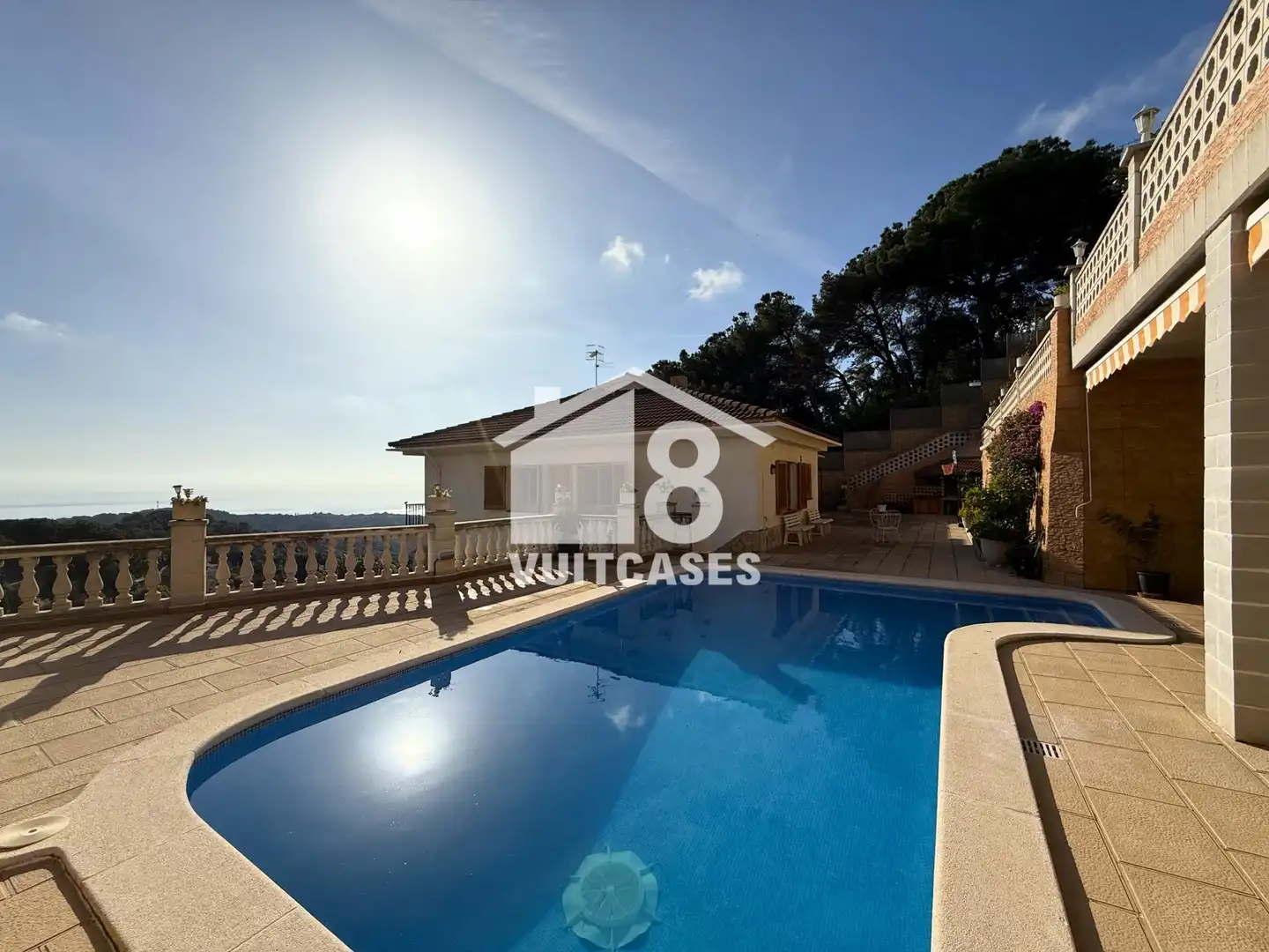 Piscina de Casa o xalet en venda en Arenys de Munt amb Calefacció, Terrassa i Traster
