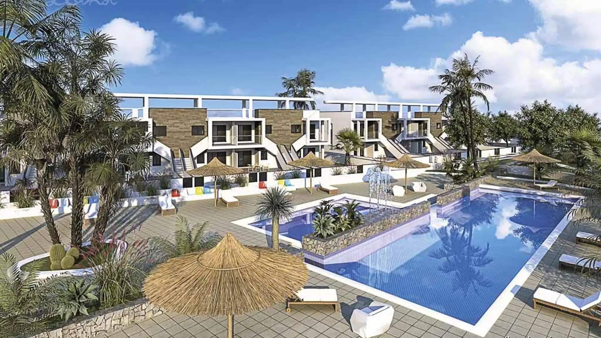 Exterior view of Apartments for sale in Pilar de la Horadada  with Terrace and Community pool