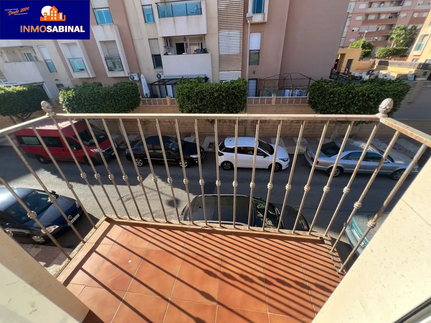 Terrassa de Casa adosada en venda en Roquetas de Mar amb Aire condicionat, Calefacció i Terrassa