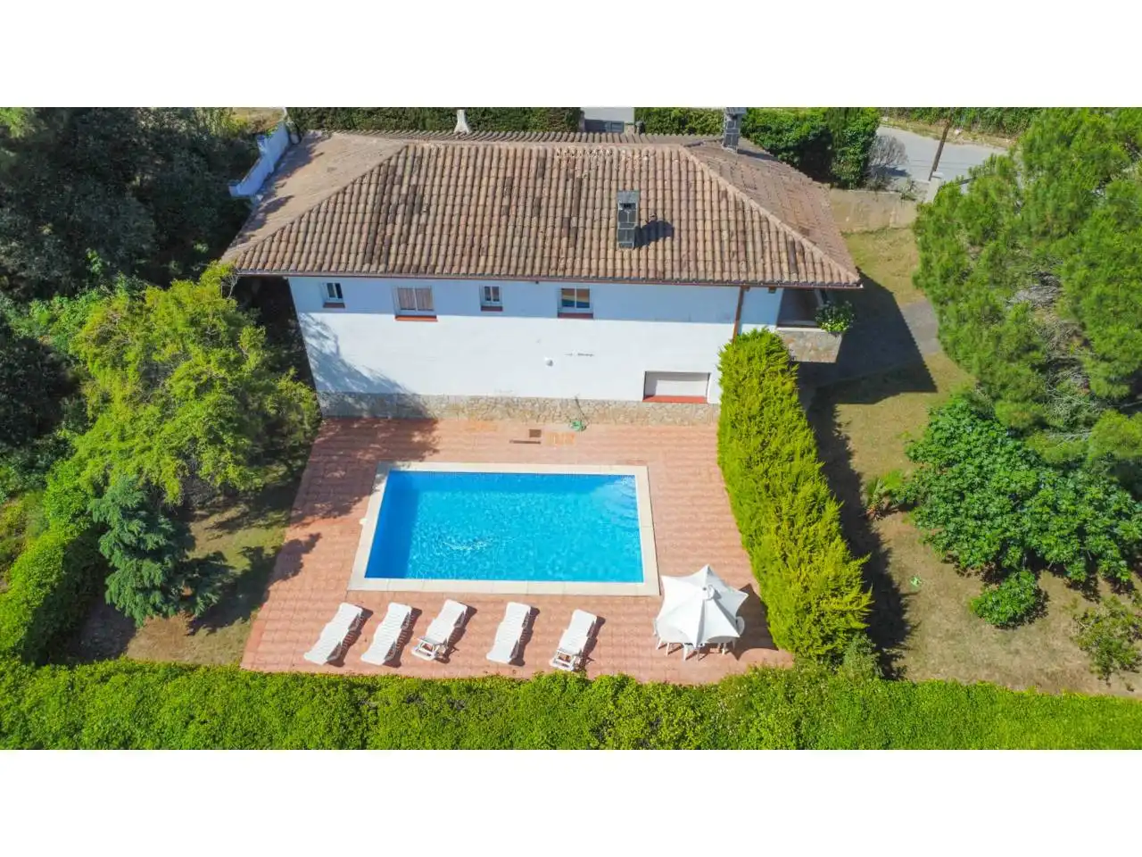 Vista exterior de Casa o xalet en venda en Vidreres amb Aire condicionat, Calefacció i Jardí privat