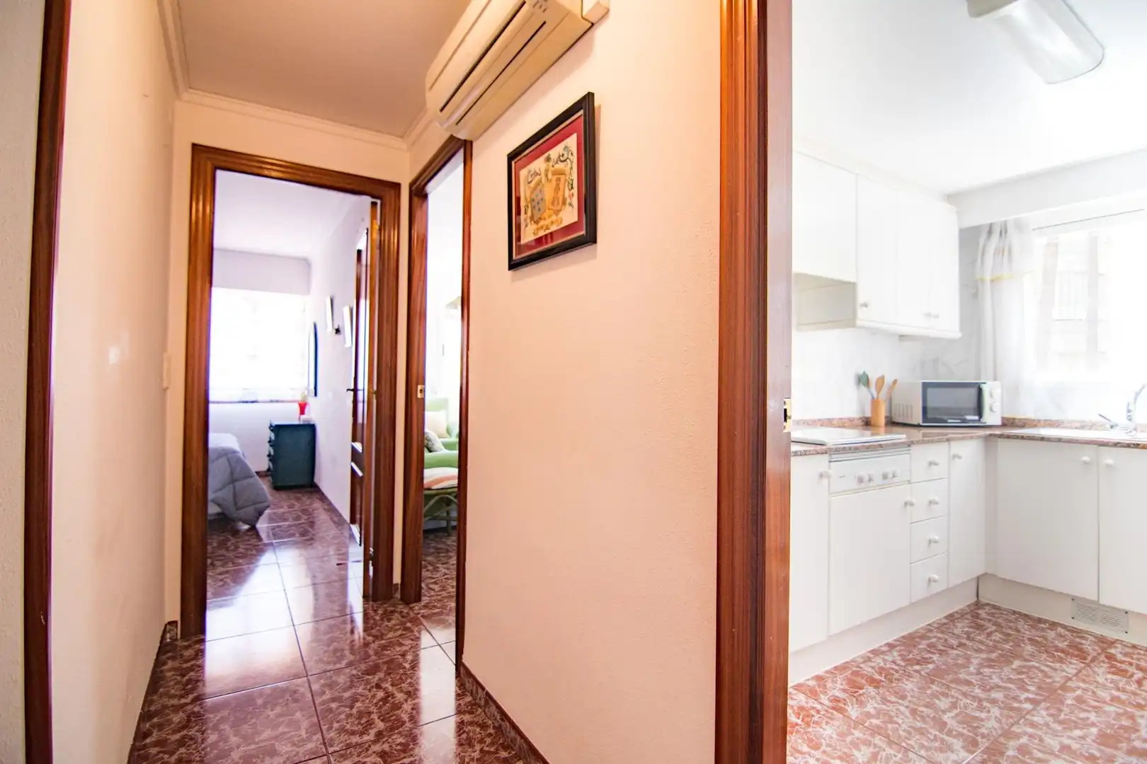 Wohnungen zum Verkauf in Gandia mit Klimaanlage, Privatgarten und Terrasse