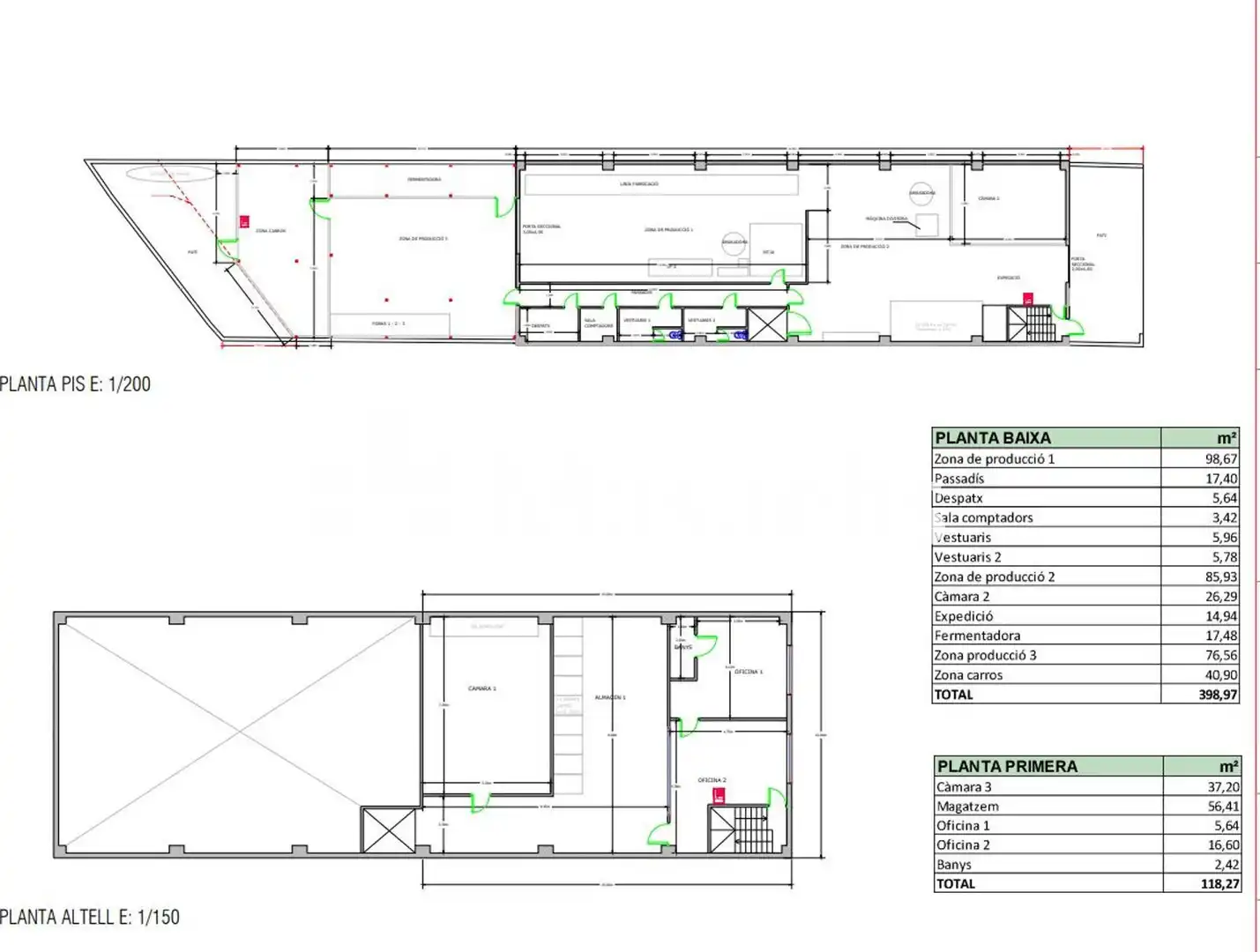 Nave industrial en venta en Tordera