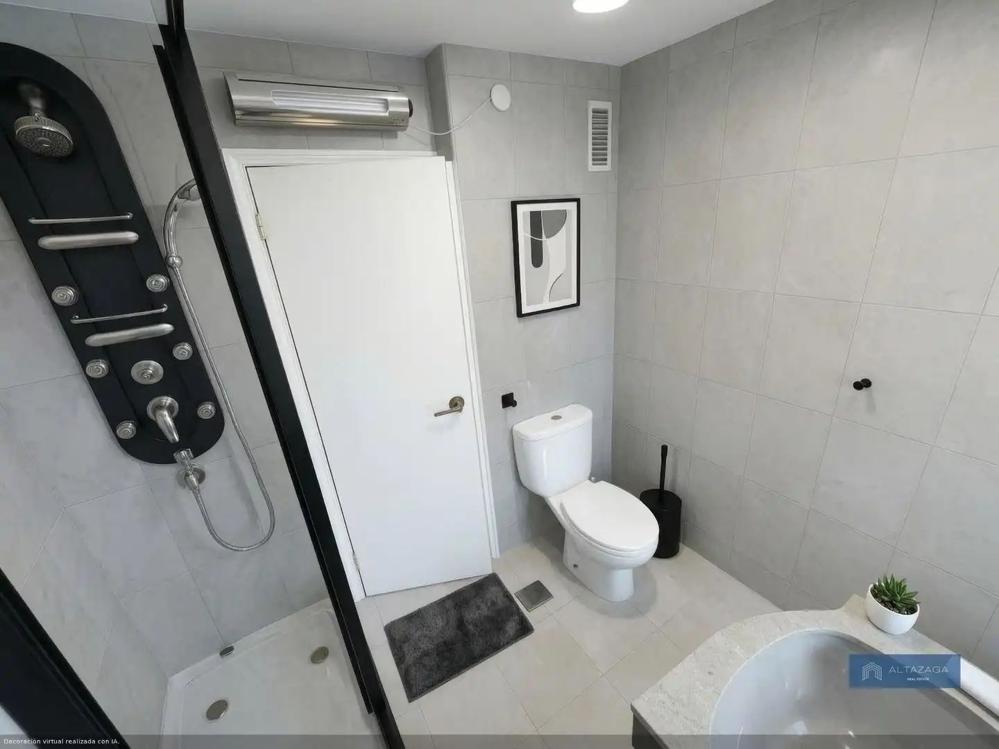 Badezimmer von Wohnung zum Verkauf in San Sebastián de los Reyes mit Klimaanlage, Terrasse und Alarm
