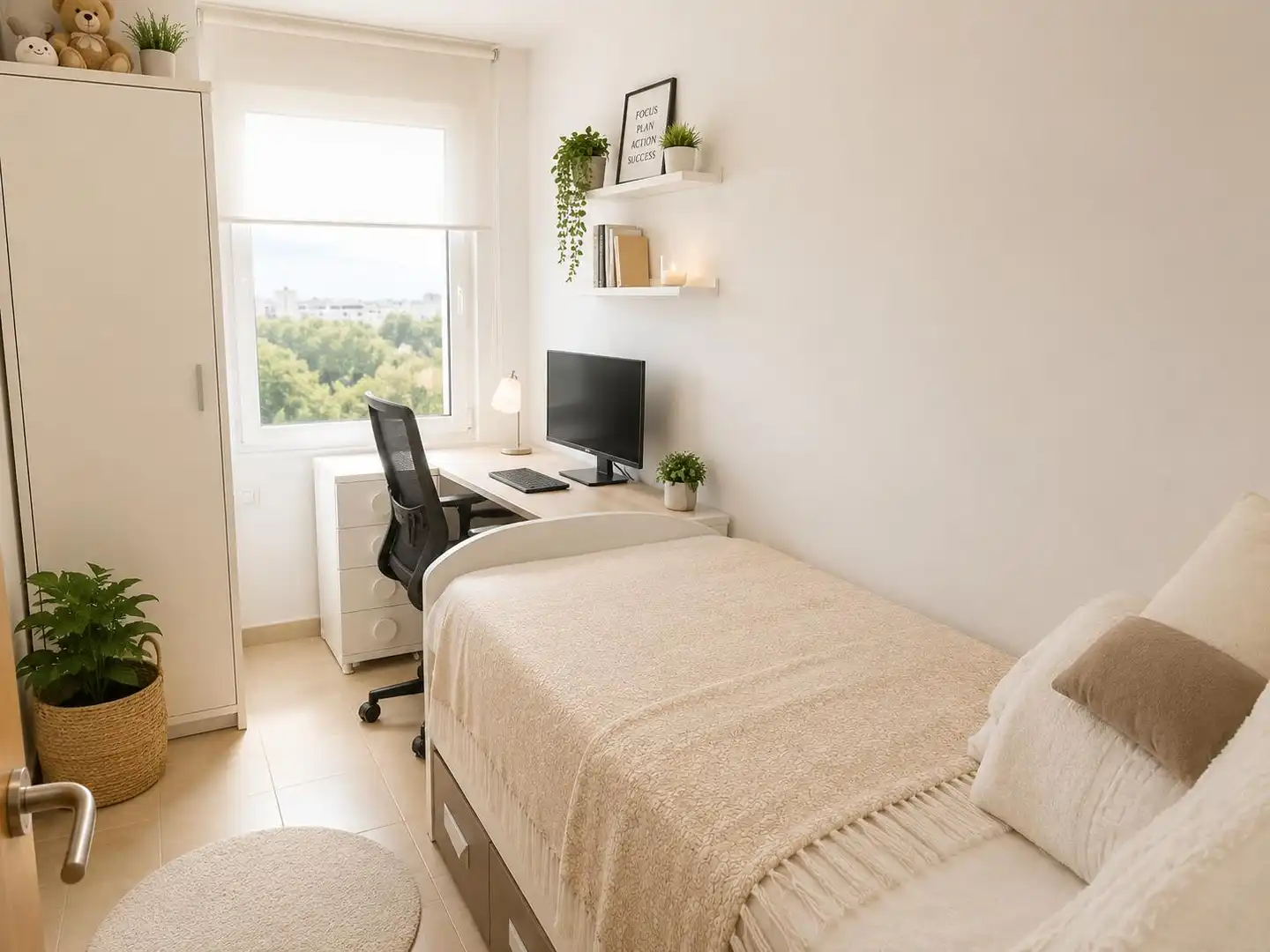 Habitación de Piso en venta en Canovelles con Aire acondicionado, Calefacción y Horno