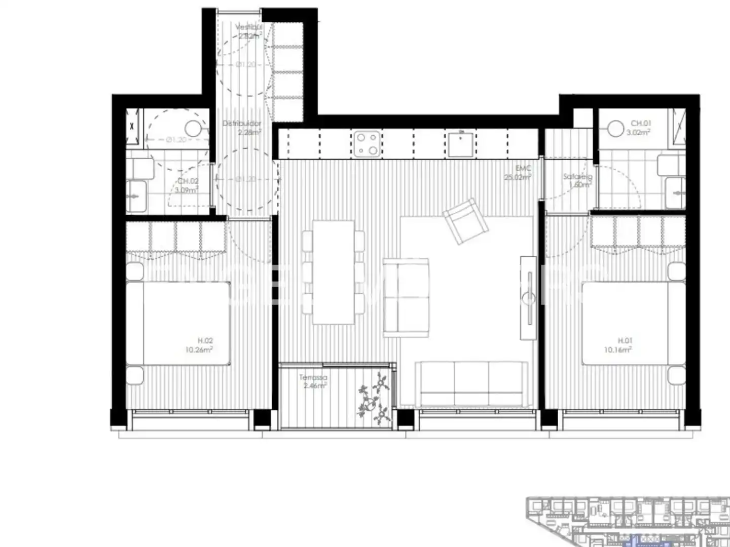 New build Flat with lift for sale in Encamp pueblo, imagen 11