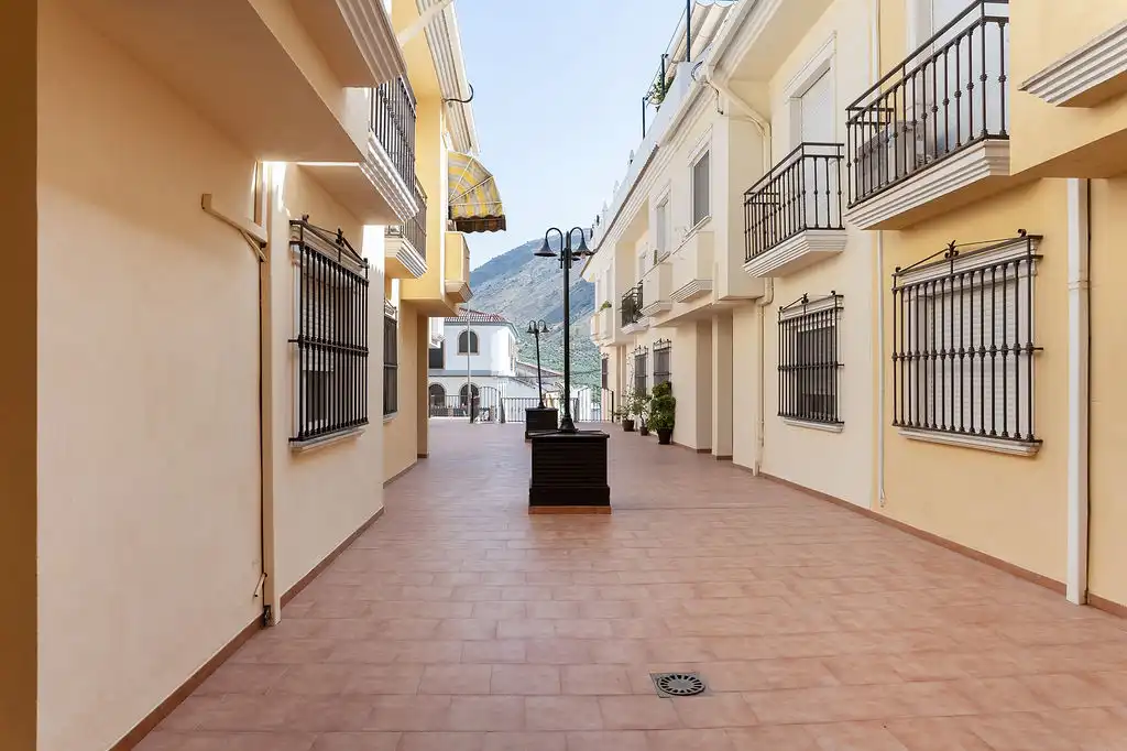 Vista exterior de Casa adosada en venta en Jamilena