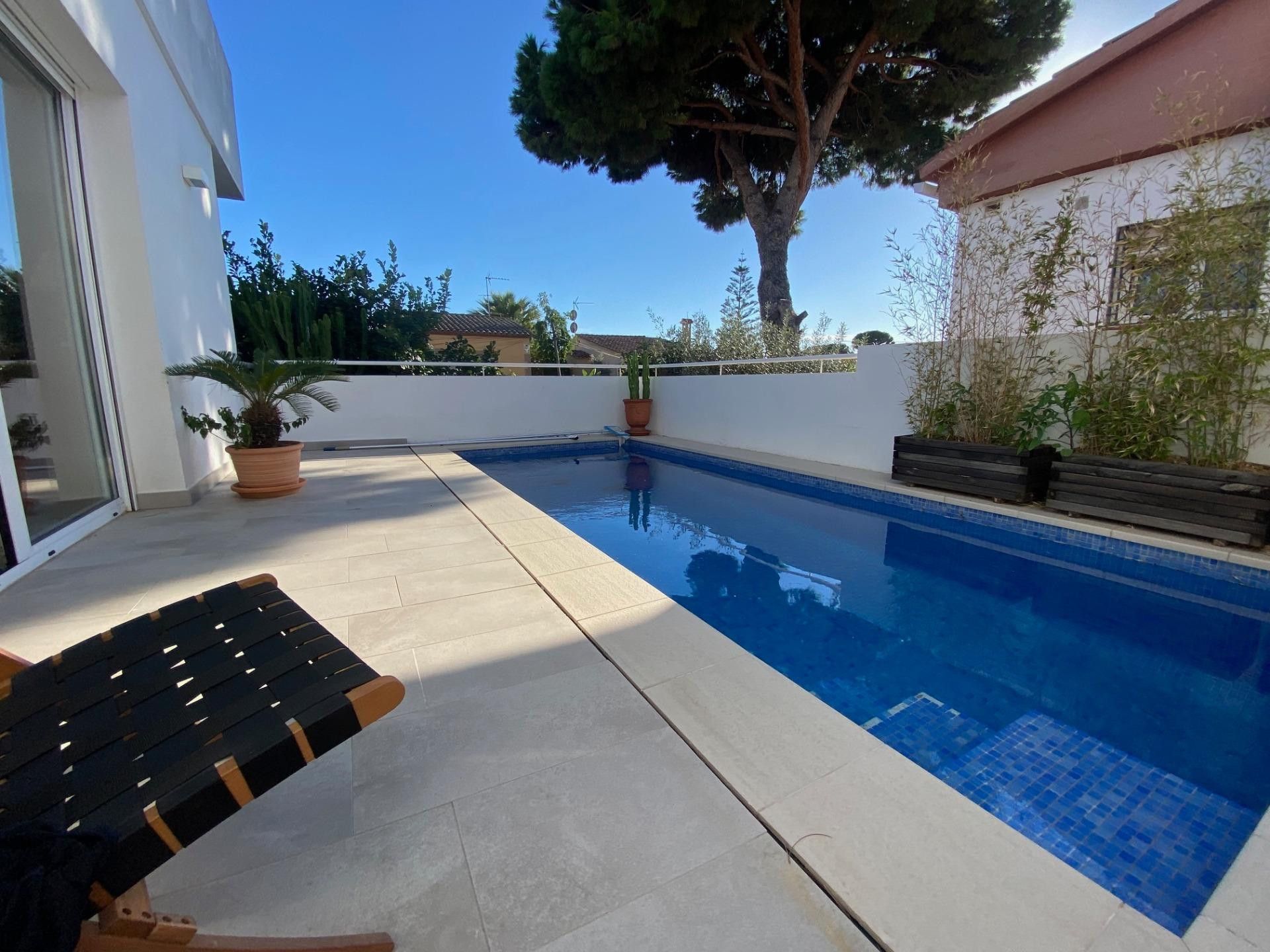 Swimming pool of House or chalet to rent in Pineda de Mar  with Heating, Private garden and Terrace