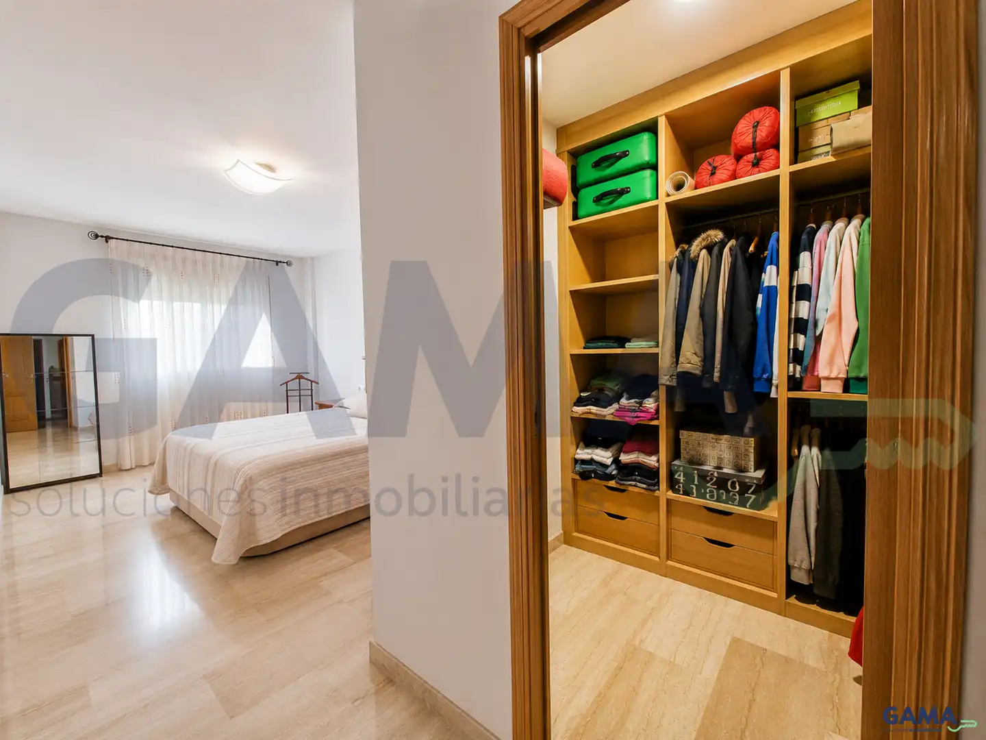 Bedroom of Flat for sale in Algemesí  with Air Conditioner
