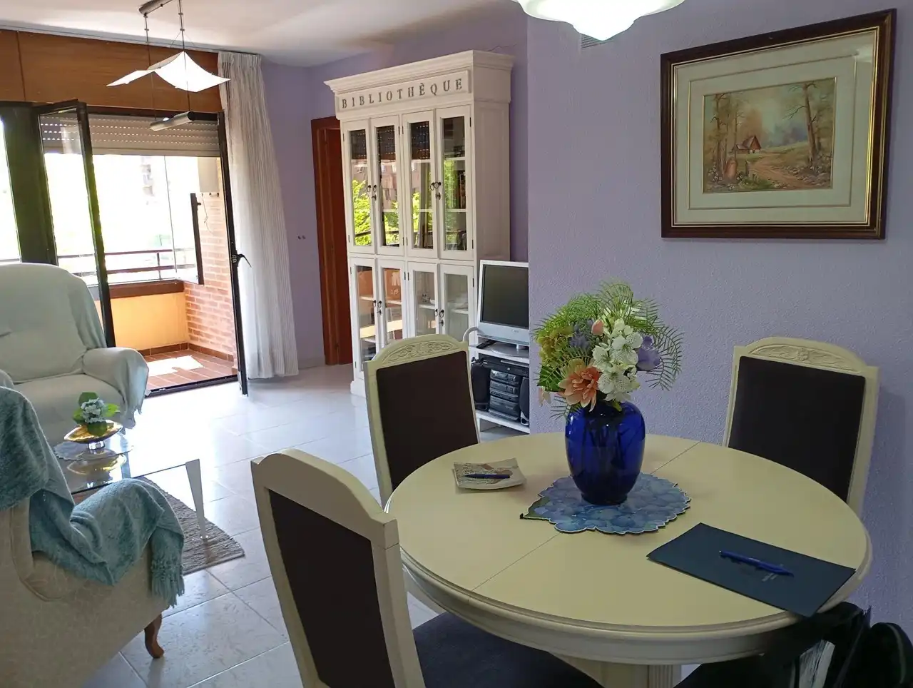 Dining room of Flat for rent in Tres Cantos  with Heating, Terrace and Storage room
