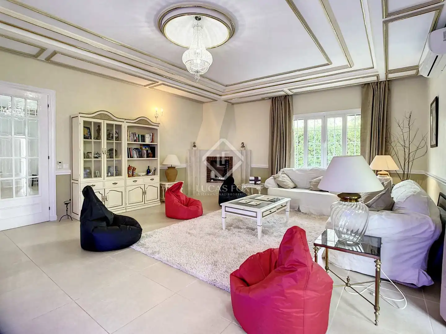 Living room of Houses for sale in Maó - Mahón  with Air Conditioner, Heating and Private garden