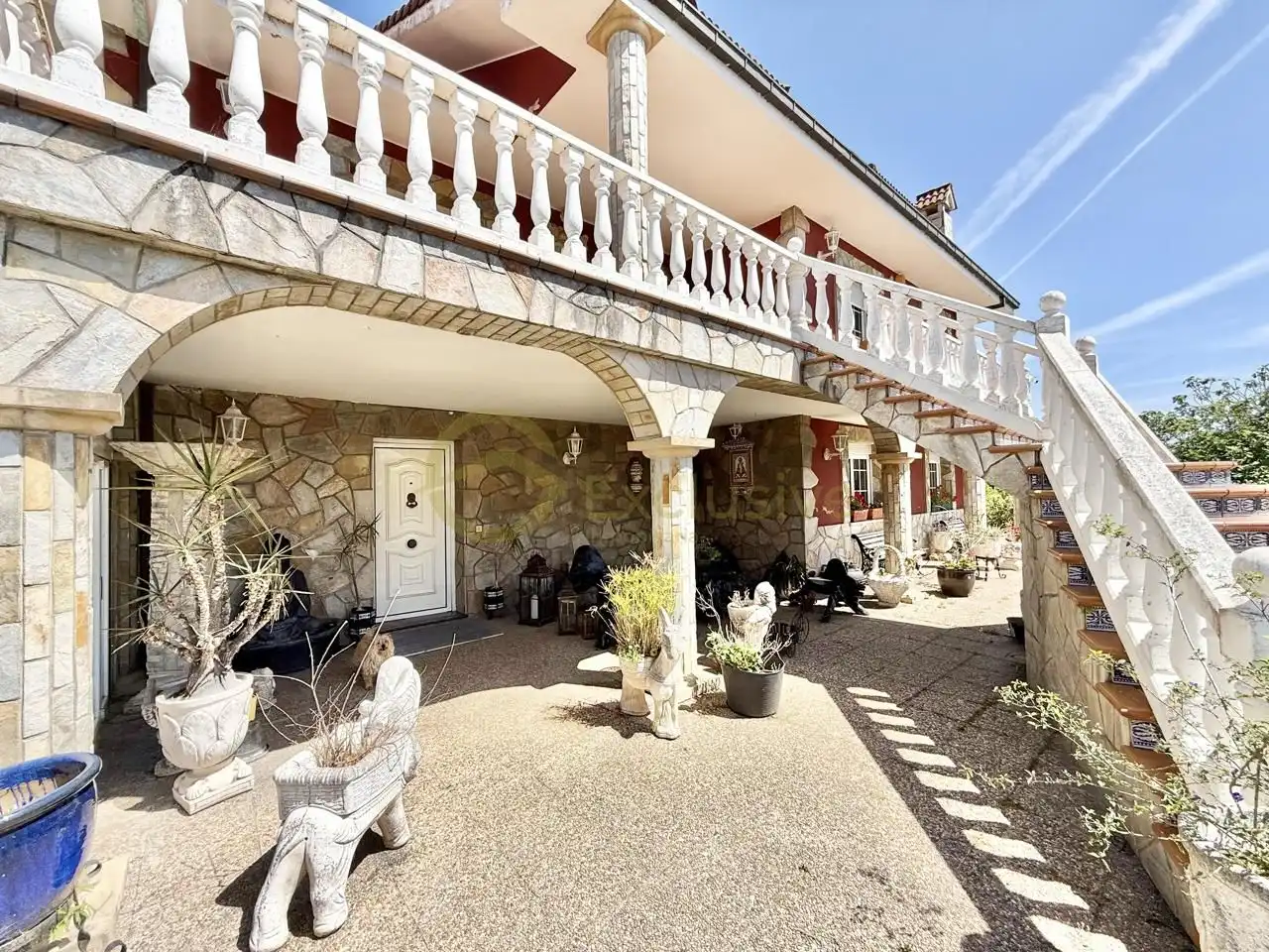 Vista exterior de Casa o chalet en venta en Castrillón con Calefacción, Jardín privado y Parquet