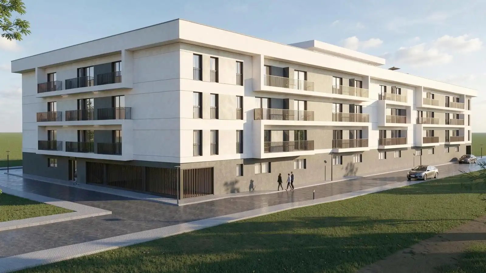 Neubau-Wohnung mit Terrasse zum Verkauf in Calle Chamarin