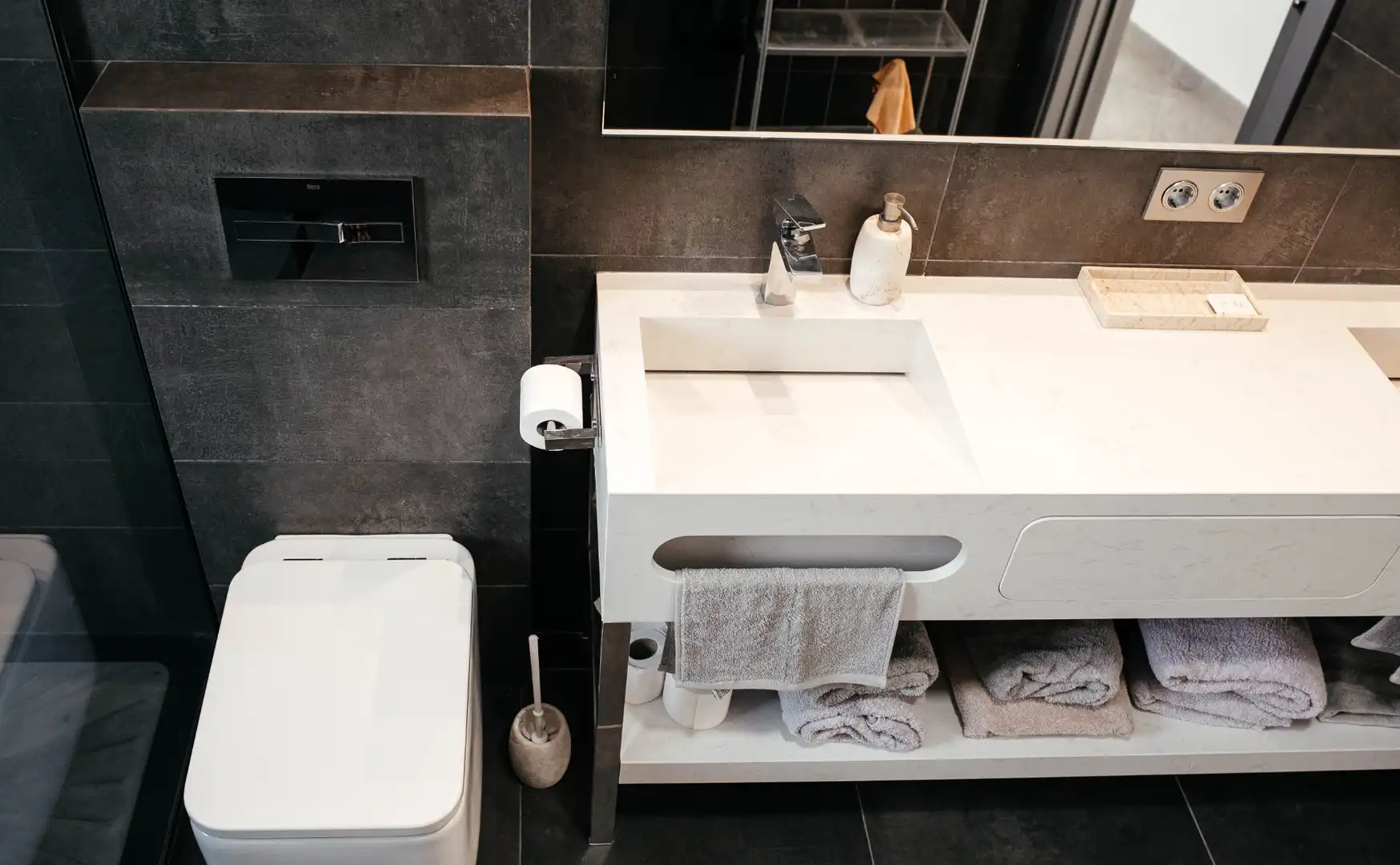 Baño de Casa o chalet de alquiler en San Bartolomé de Tirajana con Aire acondicionado, Calefacción y Jardín privado
