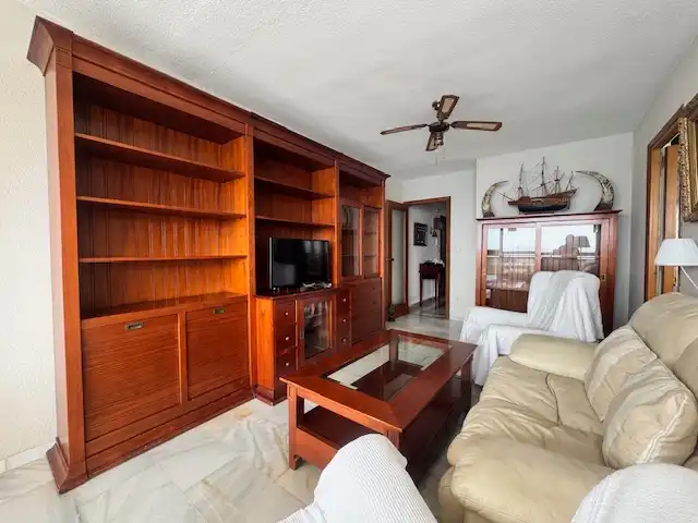 Sala de estar de Piso en venta en Benidorm con Terraza y Amueblado