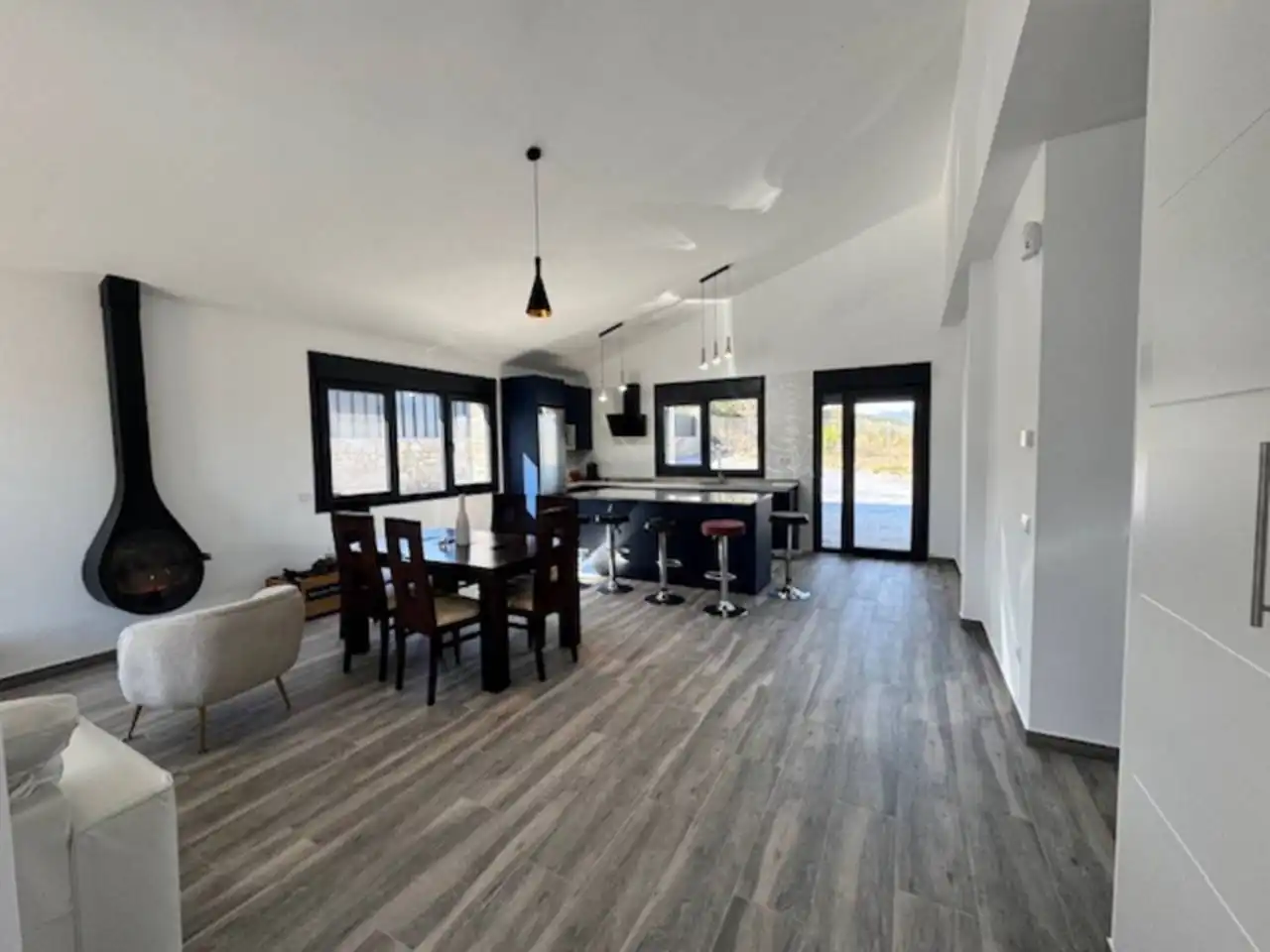 Comedor de Casa o chalet en venta en Puentes Viejas con Calefacción, Jardín privado y Terraza