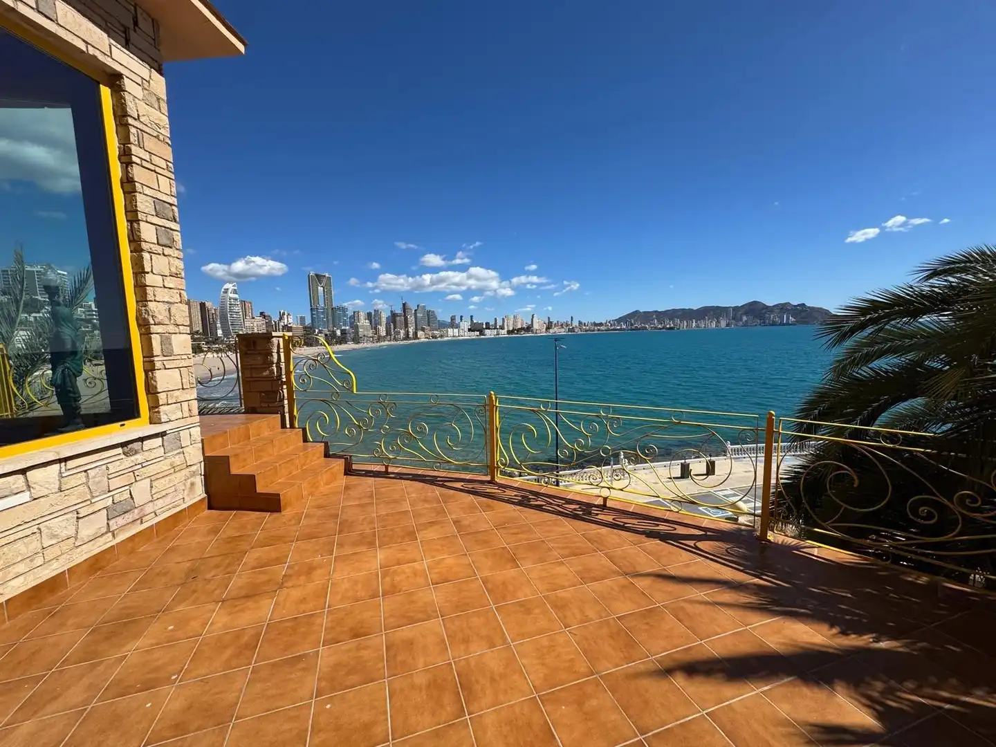 Terraza de Casa o chalet en venta en Benidorm con Aire acondicionado, Calefacción y Jardín privado