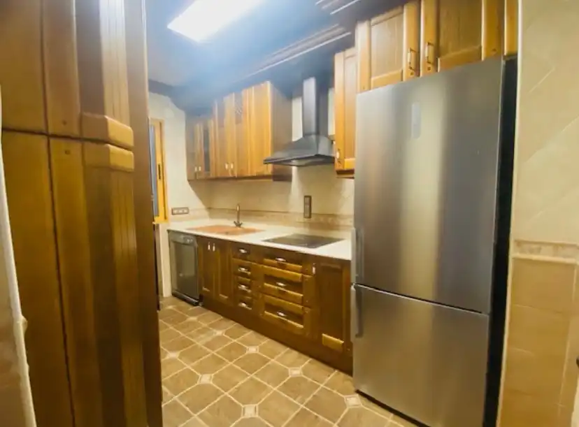 Kitchen of Flat for rent in Ciudad Real  with Air Conditioner, Heating and Furnished