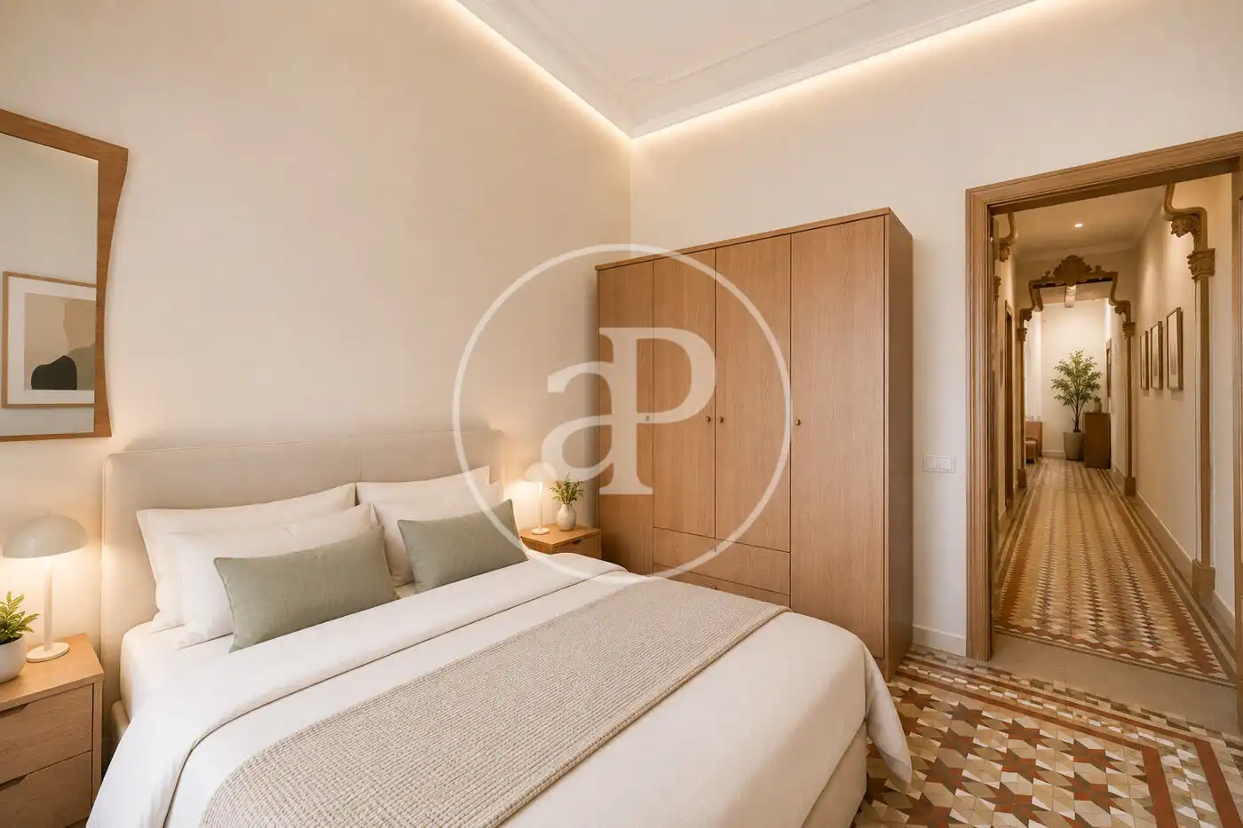 Bedroom of Flat for sale in Barcelona  with Heating and Balcony