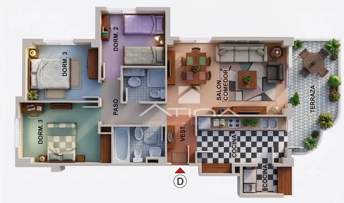 Appartement compact avec piscine à vendre à Daimús, imagen 19