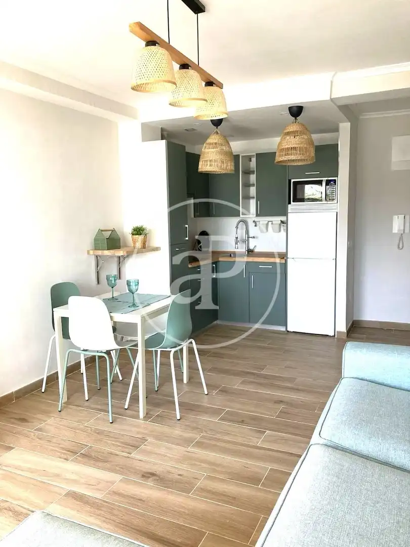 Cocina de Piso de alquiler en Jávea / Xàbia con Aire acondicionado, Calefacción y Jardín privado
