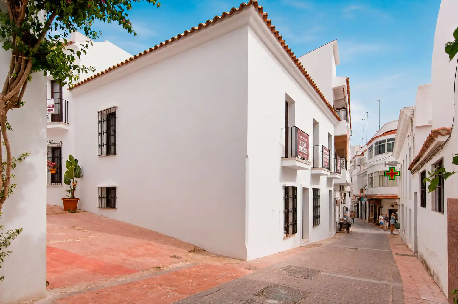 Adosado con terraza en venta en Estepona Pueblo