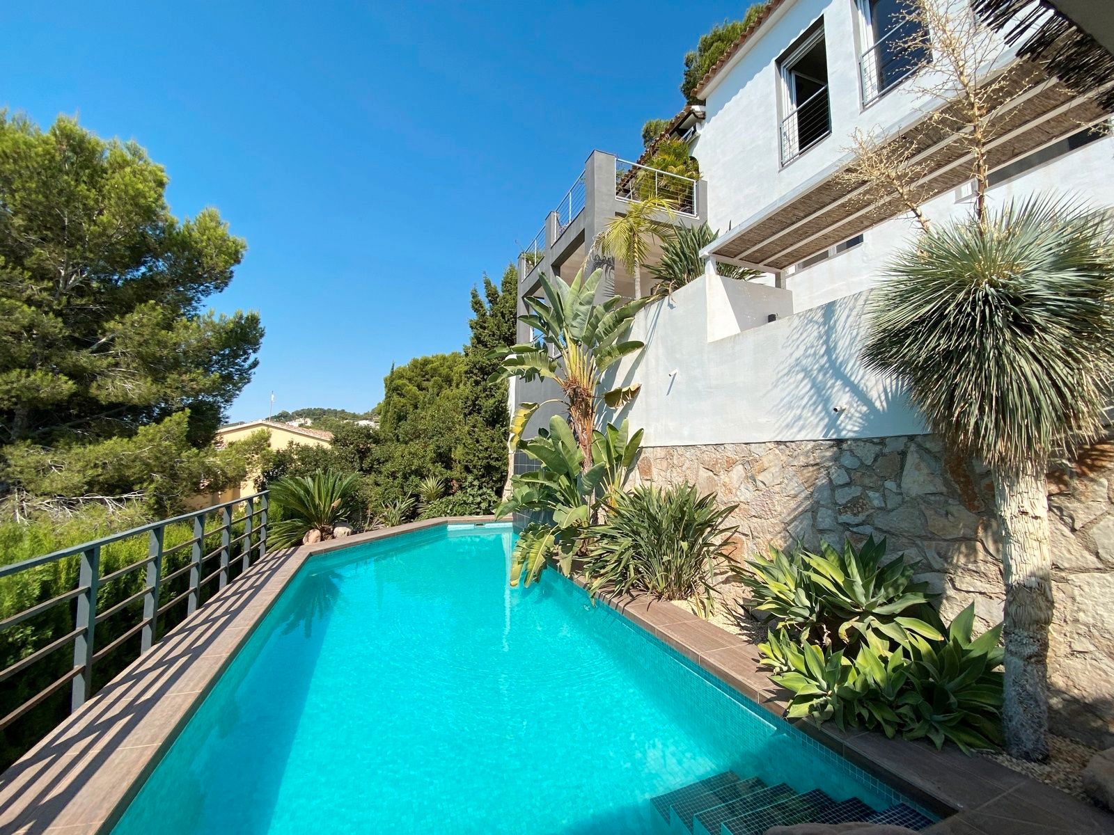 Piscina de Casa o xalet en venda en Benissa amb Aire condicionat, Calefacció i Jardí privat