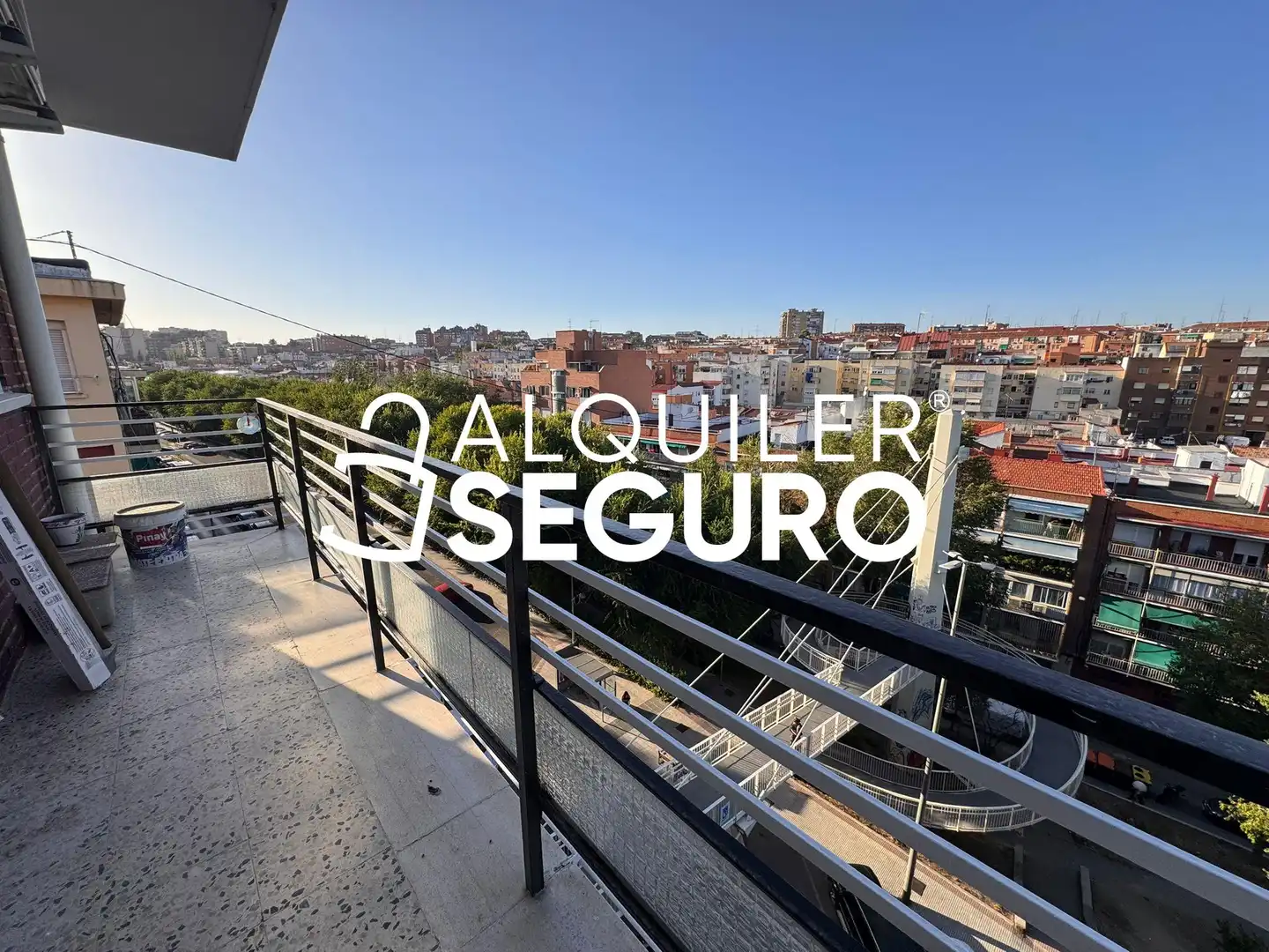 Terrace of Flat for rent in Madrid  with Air Conditioner, Heating and Terrace