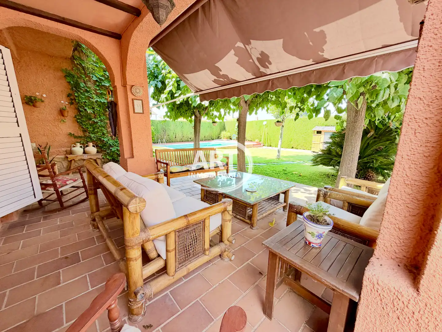 Jardí de Casa o xalet en venda en San Antonio de Benagéber amb Aire condicionat, Calefacció i Jardí privat