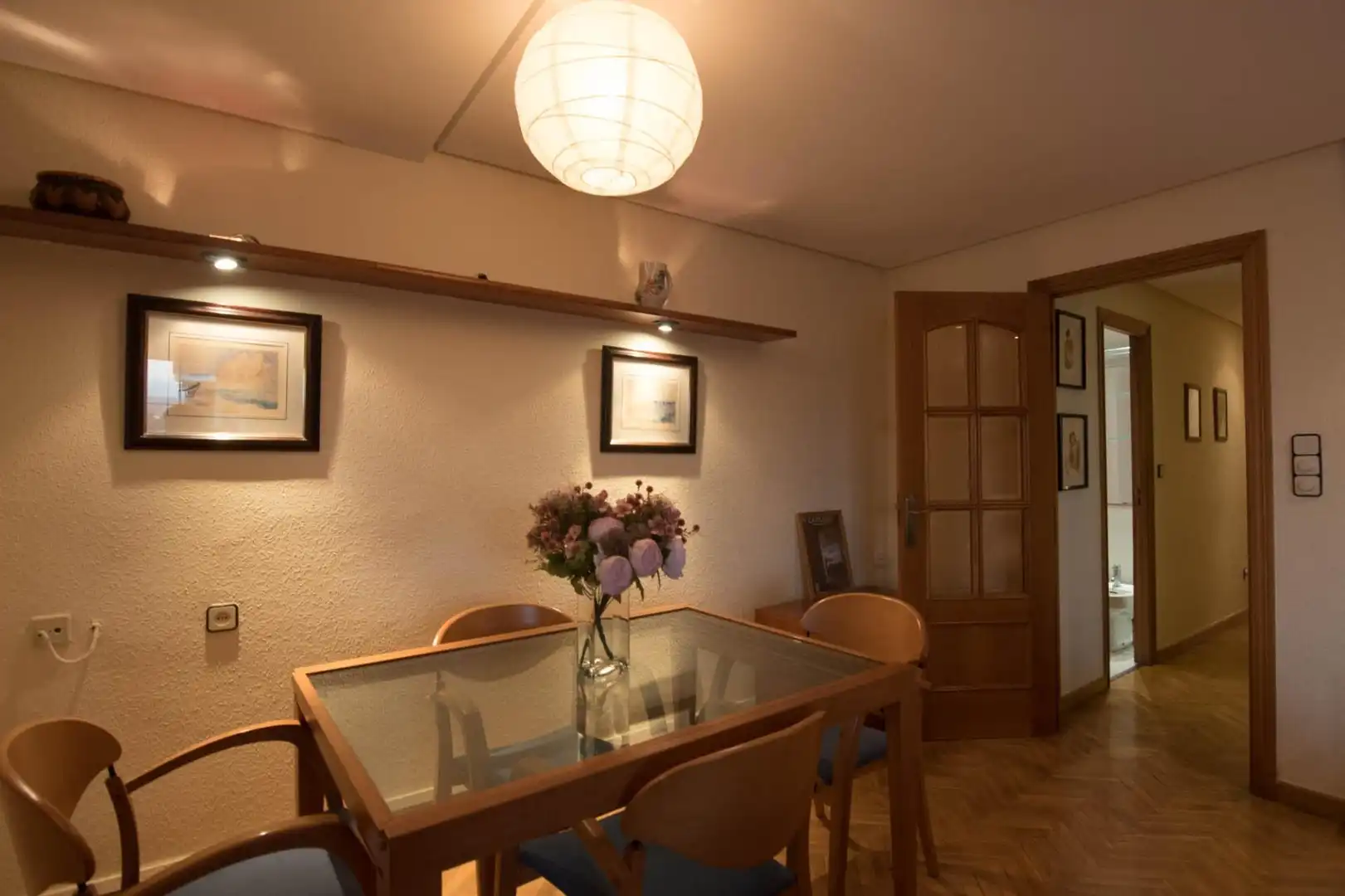 Esszimmer von Wohnung zur Miete in Murcia mit Heizung, Parkett und Terrasse