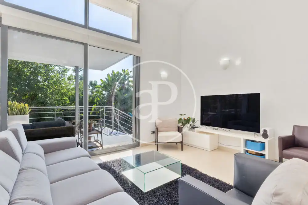 Sala d'estar de Casa adosada en venda en Oropesa del Mar / Orpesa amb Aire condicionat, Calefacció i Jardí privat