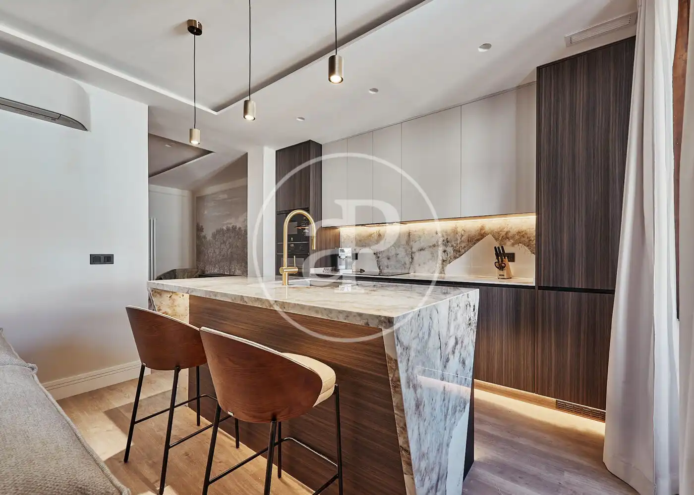 Kitchen of Flat for sale in Madrid  with Air Conditioner, Heating and Furnished
