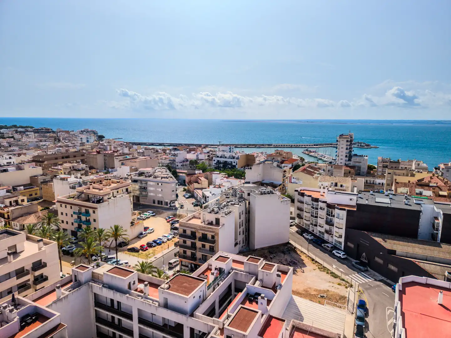 Exterior view of Duplexes for sale in L'Ampolla  with Air Conditioner, Heating and Terrace
