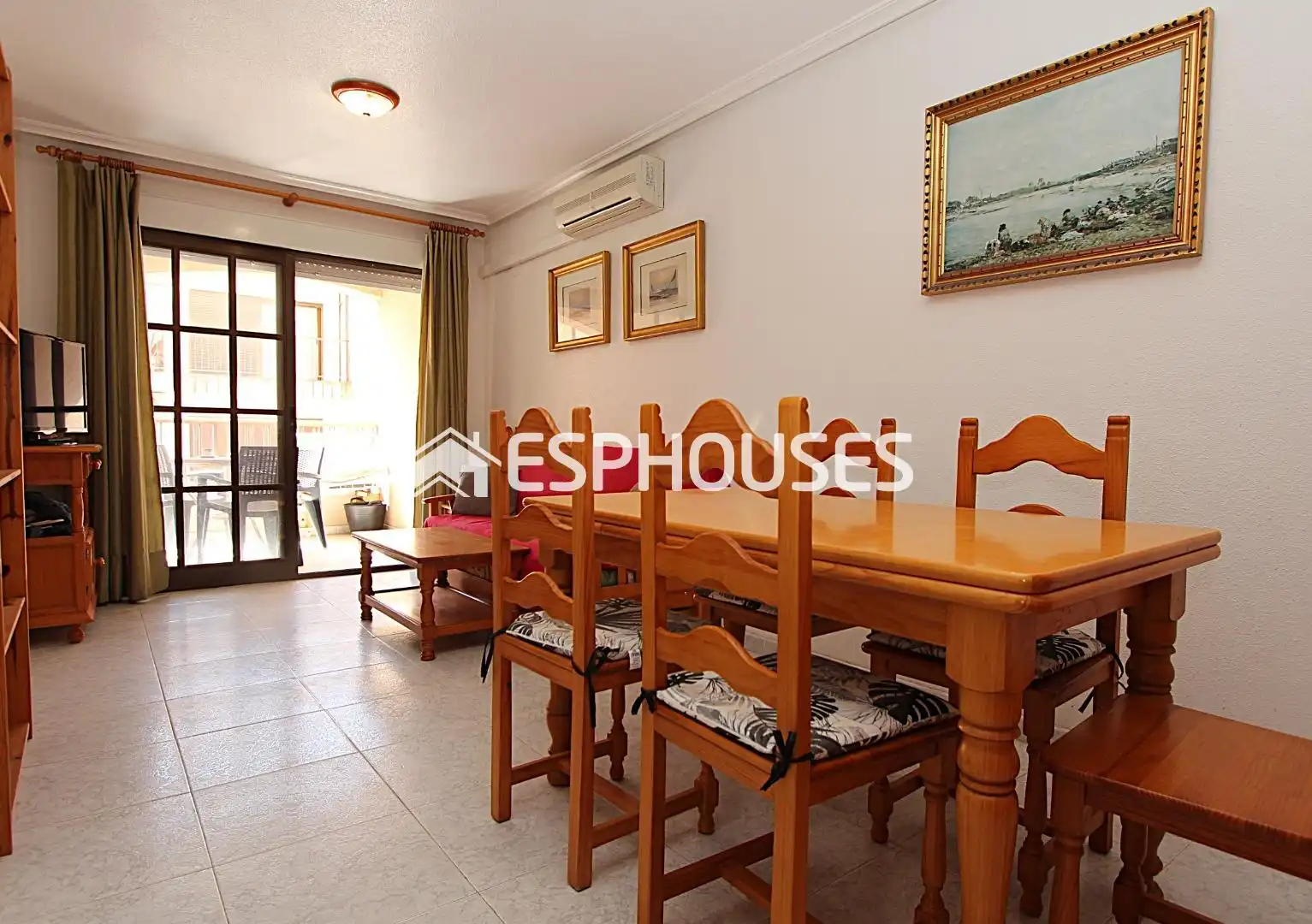 Comedor de Apartamento en venta en Guardamar del Segura con Aire acondicionado, Trastero y Amueblado