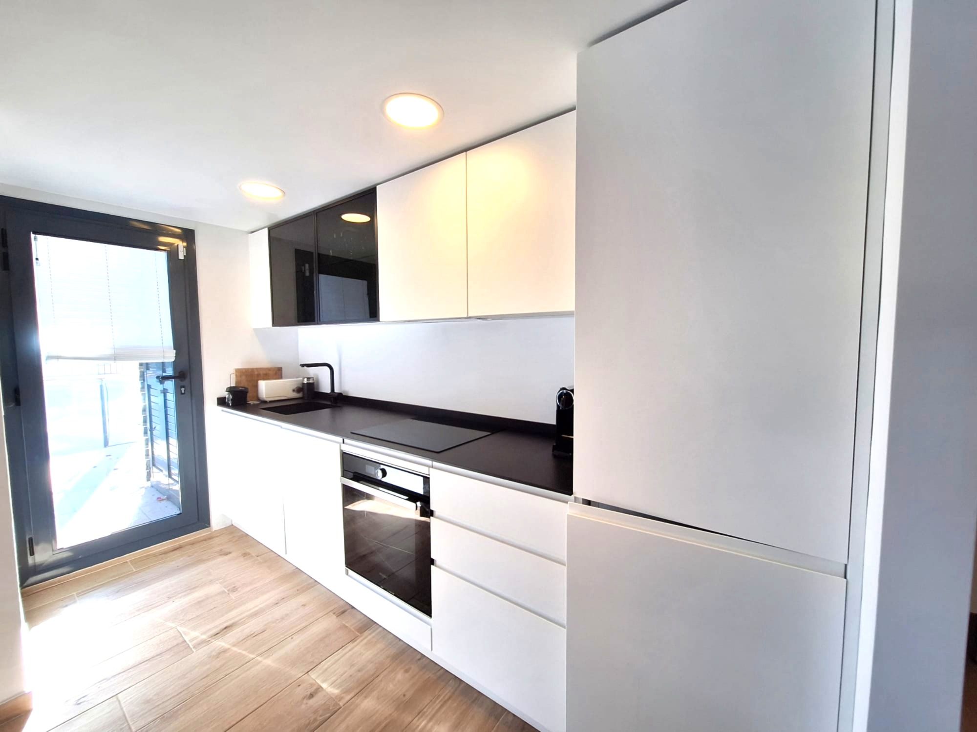 Kitchen of Apartment for sale in Calpe / Calp  with Air Conditioner, Storage room and Swimming Pool